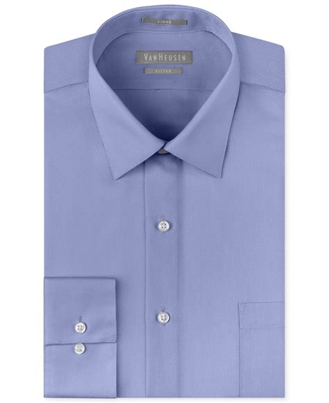 Van Heusen Mens Slim Fit Dress Shirts - FitnessRetro