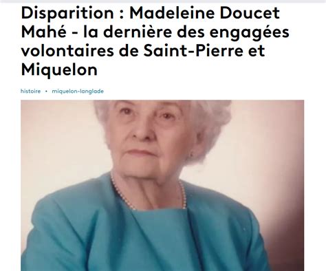 N Crologie Madeleine Mah Doucet