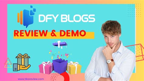 DFY Blogs Review Full OTO Details Bonuses Demo 2023 YouTube