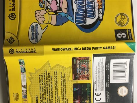 Wario Ware Includes Mega Party Games Nintendo Gamecube G La Paz