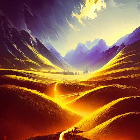 Yunnan Province Fields Landscape By Anato Finnstark Stable Diffusion