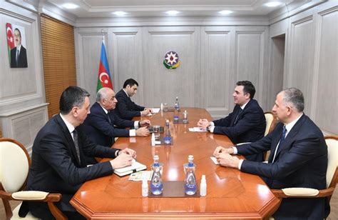 Azerbaijans Pm Meets Georgian Fm