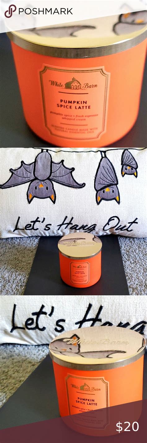 Bath & Body Works 3 wick candle Pumpkin Spice Latte | Pumpkin spice ...