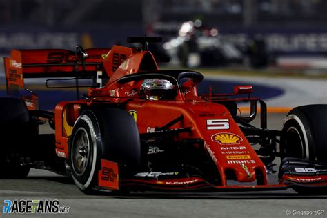 Sebastian Vettel Ferrari Singapore 2019 · Racefans