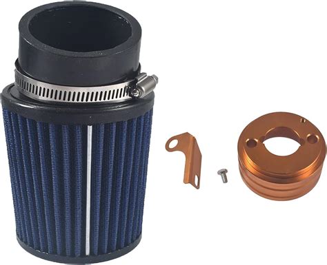 Hgc 62mm Inlet Air Filter With Adapter Kit For Predator 212cc Engine Racing Go Kart Cart Mini