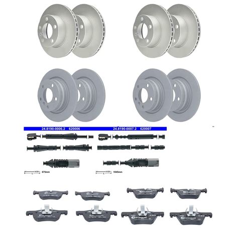 ATE BREMSSCHEIBEN CERAMIC BELÄGE VORNE HINTEN passend für BMW 1er F20