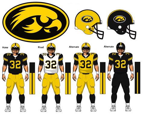 Hawkeye uniforms for nutcrackers | Football uniforms, Football helmets ...