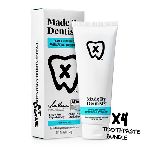 Enamel Rebuilding Professional Toothpaste – Made By Dentists