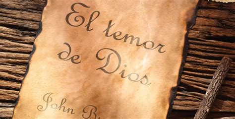 El Temor De Dios Libro PDF Compartiendo La Verdad