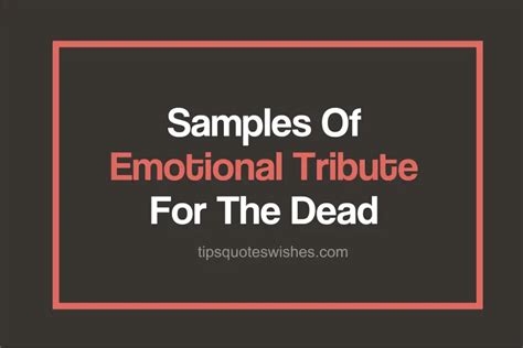 Sample Tribute Message For The Dead Funeral Farewell Messages