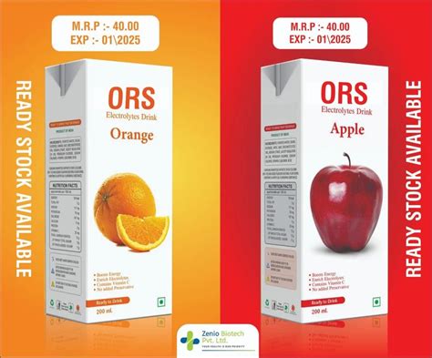 Apple Ors Liquid Tetra Pack At Rs Piece In Panchkula Id