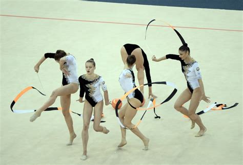 Azerbaijani Female Gymnasts Win Bronze Medal At Fig World Cup In Baku