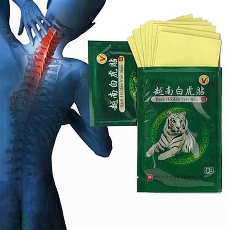 Buy Pcs Vietnam White Tiger Pain Relieve Plaster Patch Rheumatoid