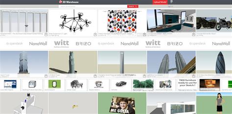 Sketchup Warehouse Aprenda Baixar Objetos Do 3d Warehouse Cursos De Arquitetura