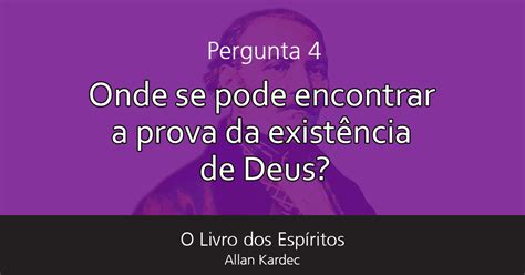 O Livro dos Espíritos Pergunta 4 Caminho de Jesus Espiritismo