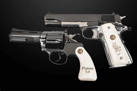 Colt Presidents Pair 1 Of 1 Exclusive Collectors Handguns Luxus Capital