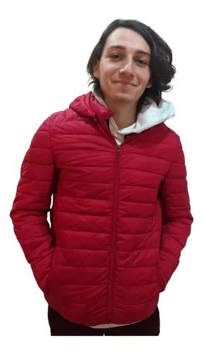 Campera De Hombre Inflable Abrigada Con Capucha Livana Envío gratis