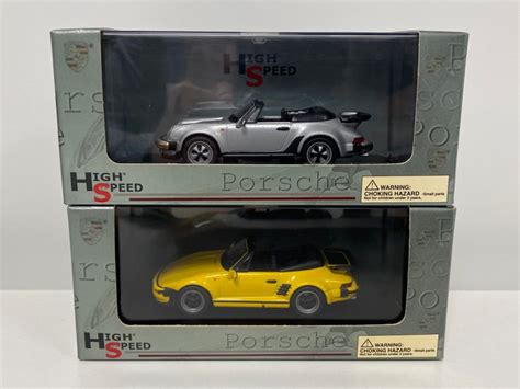 High Speed 1 43 2 Modelauto Porsche 911 Turbo Cabrio Catawiki