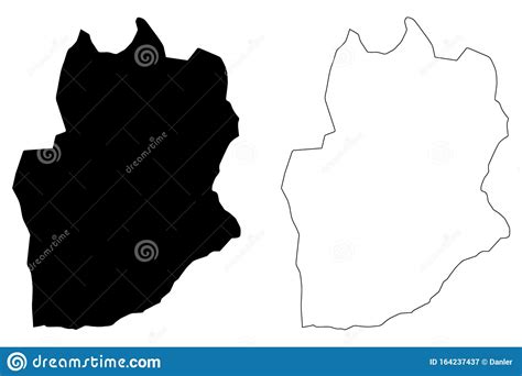 Dornogovi Province Aimags, Provinces Of Mongolia Map Vector Illustration, Scribble Sketch ...