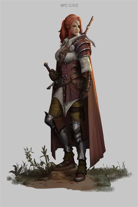 Artstation 023 Muel Kim Dungeons And Dragons Characters Dnd Characters Concept Art Characters