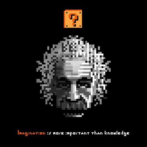 Pixel art (famous saying) on Behance