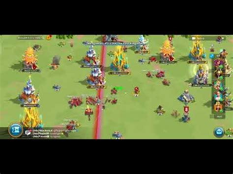 RISE OF KINGDOM KVK 1 WAR KINGSLAND 3481 VS 3483 YouTube