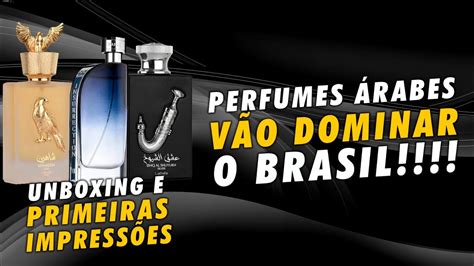 NOVOS PERFUMES ÁRABES na ÁREA YouTube