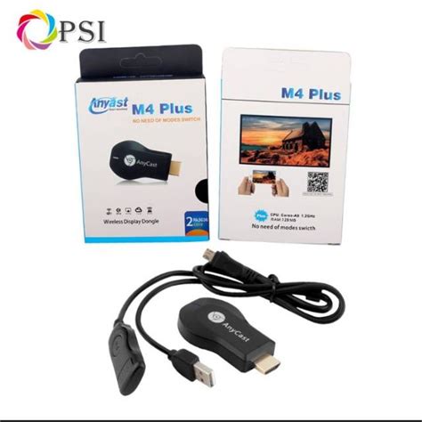 Jual Anycast M4 Plus Dongle HDMI USB Wireless HDMI Dongle Wifi Receiver