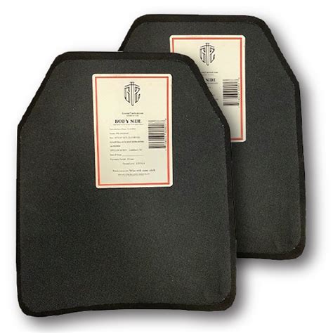 Level Iv Polyethylene Body Armor Plates Set Of G T