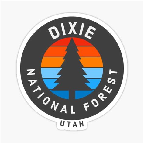 Dixie National Forest Utah Vintage Retro Forest Hiking Camping