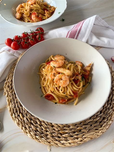 Prawn And Crab Linguine Spicy And Fresh Chilli Life