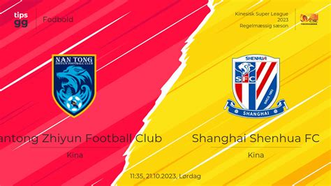 Se Nantong Zhiyun Vs Shanghai Shenhua 21 10 2023 Live Streams Og VOD