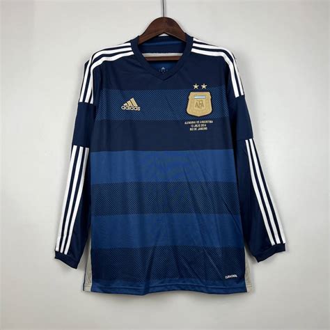 Argentina World Cup Away Shirt Long Sleeved Premier Retros