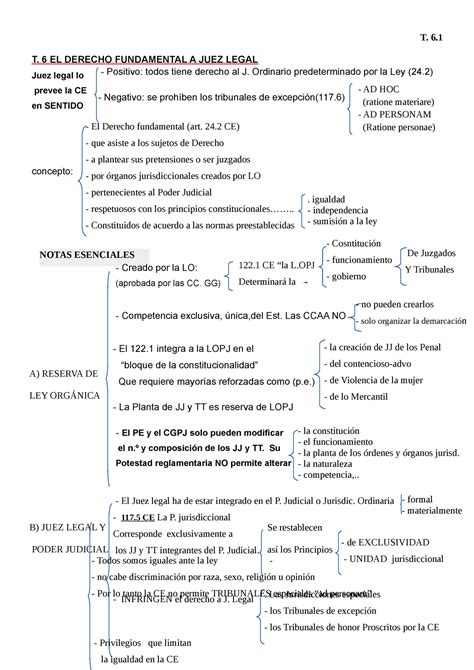 T El Derecho Fundamental A Juez Legal T T El Derecho