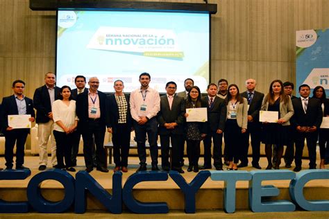 Concytec Distingue A Empresas Que Invirtieron En Innovaci N Y