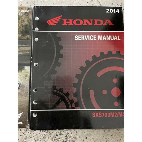 Accents 214 Honda Sxs700 Pioneer Service Repair Workshop Shop Manual Set W Poshmark