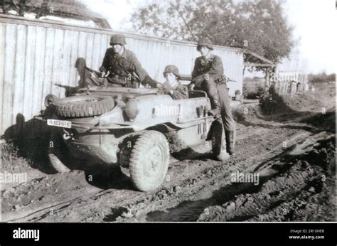 Photo de la deuxième Guerre mondiale en noir et blanc allemand