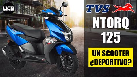 TVS NTORQ 125 Un scooter NOVEDOSO y CARO Race Edition Reseña