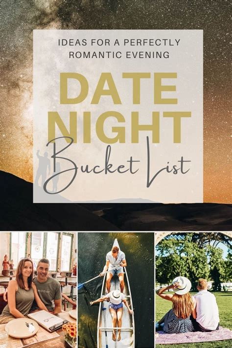 Date Night Bucket List: 75 Cute Ideas for a Fun Evening