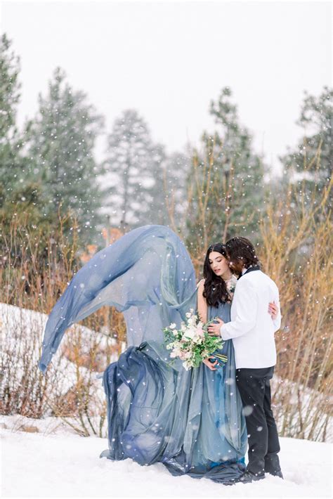 Mountain Winter Wedding Inspiration Shoot - Big Bear Lakes, California