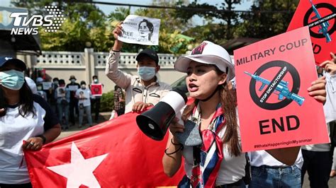 緬甸警又開槍驅離釀三傷 全國超過350人遭逮│軍政府│民主│特赦│tvbs新聞網