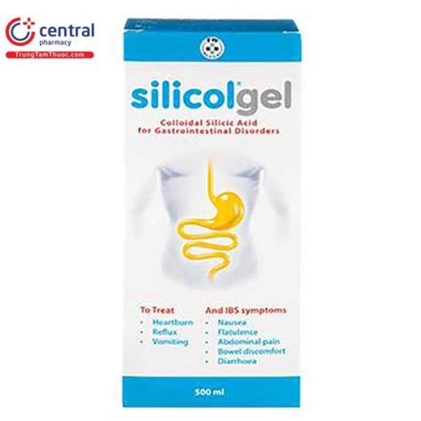 ChÍnh HÃng Thuốc Silicol Gel Giảm Sự Khó Chịu đường Tiêu Hóa