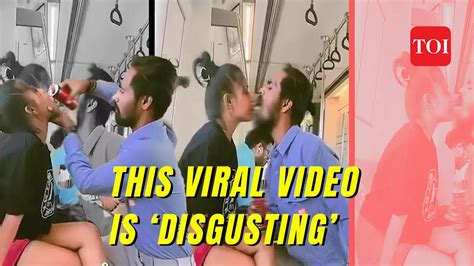 Delhi Metro Viral Video Of ‘disgusting Act Onboard Delhi Metro Train Goes Viral Viral