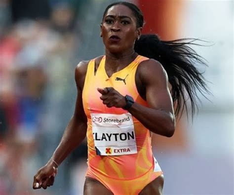 Rushell Clayton Leads Jamaican Sweep Of Womens 400m Hurdles During