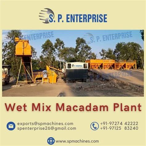 Wet Mix Macadam Plant - Wet Mix Macadam Wmm Plant Manufacturer from ...