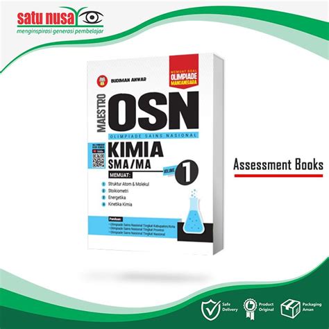 Jual Buku Maestro Osn Olimpiade Sains Nasional Kimia SMA MA VOL 1