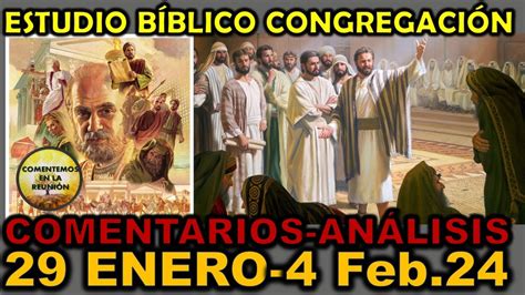 Comentarios Estudio B Blico De La Congregaci N Enero Febrero