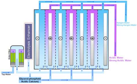 How Enagic S Ionized Alkaline Hydrogen Water Is Produced