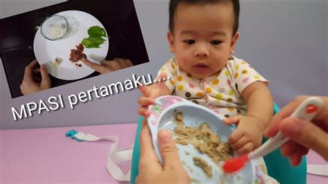 Resep Mpasi Bulan Pertama Youtube