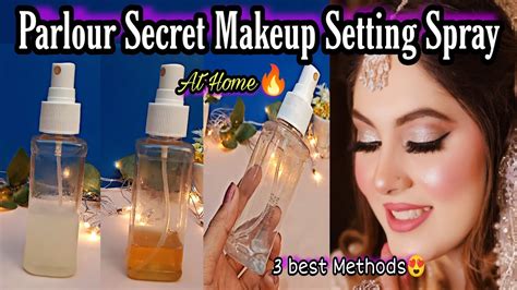 Diy Makeup Setting Spray How To Make Makeup Setting Spray At Home Youtube